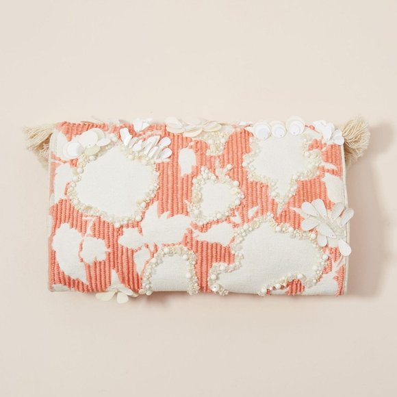 NEW Anthropologie celia embellished clutch - Picture 3 of 4